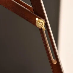 Homcom - Caballete de madera con trípode Marrón* Arte Y Manualidades