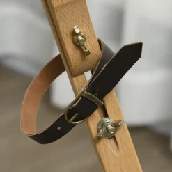 VINSETTO Homcom - Caballete de pintura plegable de madera