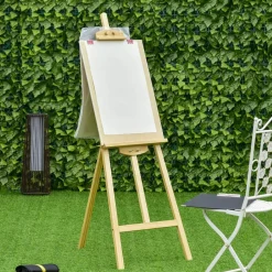 Homcom - Caballete de pintura de madera* Arte Y Manualidades