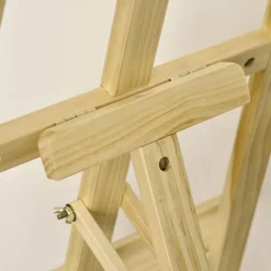 Homcom - Caballete de pintura de madera* Arte Y Manualidades