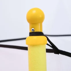 Homcom - Cama elástica con red de seguridad azul* Camas Elásticas