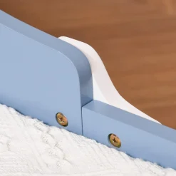 Homcom - Cama infantil estrellas Azul/Blanco* Estilo De Vida