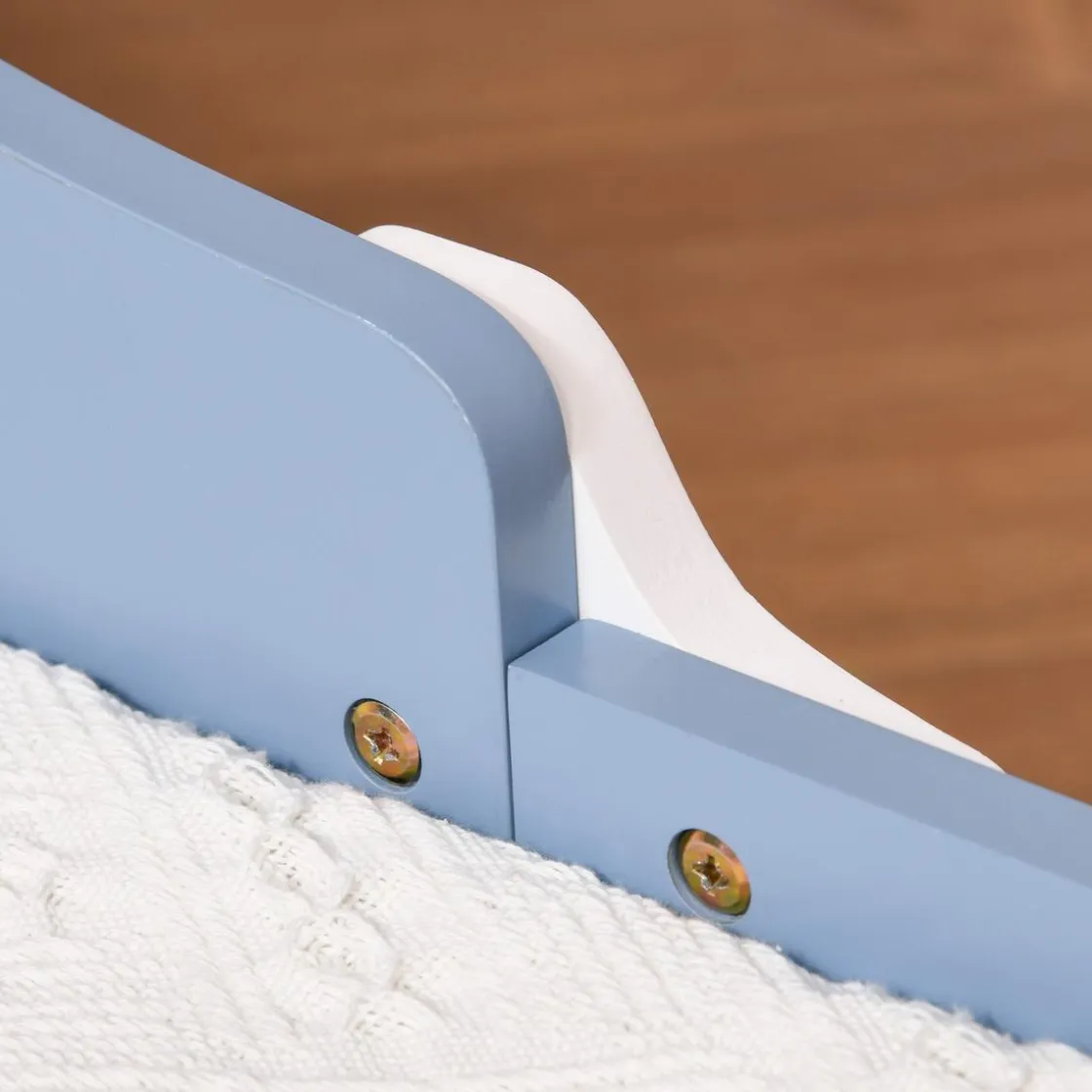 Homcom - Cama infantil estrellas Azul/Blanco* Estilo De Vida