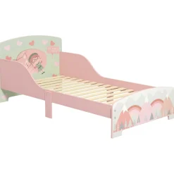 Homcom - Cama infantil Montañas Rosa* Estilo De Vida