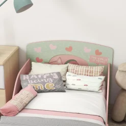 Homcom - Cama infantil Montañas Rosa* Estilo De Vida