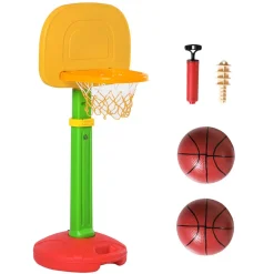 Homcom - Canasta de baloncesto infantil