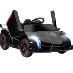 Homcom - Coche elécrico Lamborghini Veneno* Vehículos De Batería O A Pedales