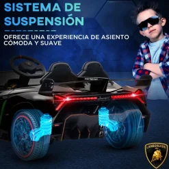 Homcom - Coche elécrico Lamborghini Veneno* Vehículos De Batería O A Pedales