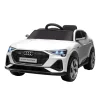 Homcom - Coche eléctrico Audi e-tron 12V blanco* Vehículos De Batería O A Pedales