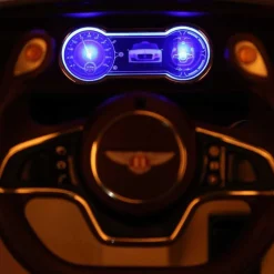 Homcom - Coche Eléctrico Bentley GT Blanco con control remoto* Vehículos De Batería O A Pedales