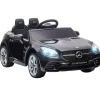 AIYAPLAY Homcom - Coche eléctrico Mercedes SLC 300 Negro con mando* Vehículos De Batería O A Pedales