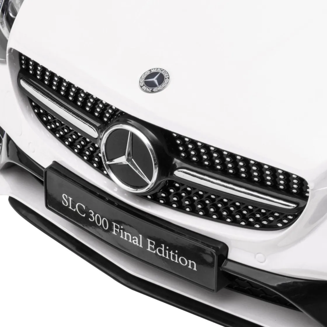 Homcom - Coche eléctrico Mercedes blanco