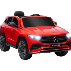 Homcom - Coche Eléctrico Mercedes-Benz EQA Rojo
