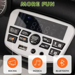 AIYAPLAY Homcom - Coche eléctrico Verde con mando