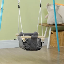 Homcom - Columpio para bebés con altura ajustable* Columpios