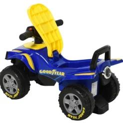 Homcom - Correpasillos Quad Cuatrimoto GOODYEAR Azul* Vehículos De Batería O A Pedales