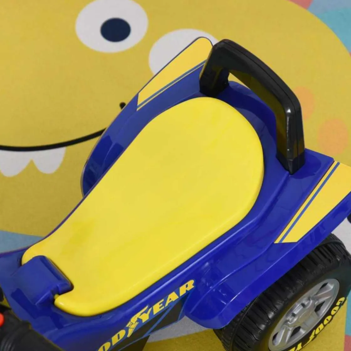 Homcom - Correpasillos Quad Cuatrimoto GOODYEAR Azul* Vehículos De Batería O A Pedales