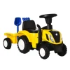 Homcom - Correpasillos Tractor con remolque