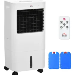Homcom - Enfriador de Aire Portátil 15L
