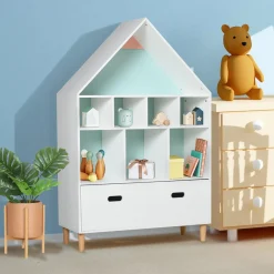 Homcom - Estantería de madera* Estilo De Vida