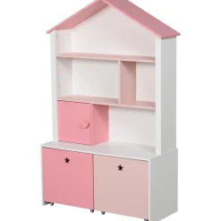 Homcom - Estantería de madera infantil