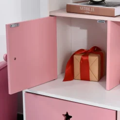 Homcom - Estantería de madera infantil