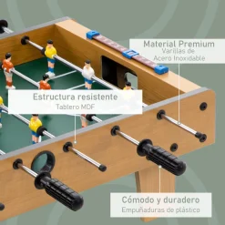 Homcom - Futbolín de mesa 18 jugadores