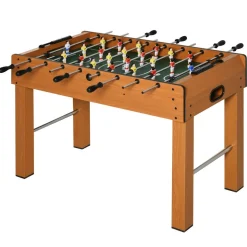 Homcom - Futbolín madera 122 x 61 cm* Deportes|Futbolines