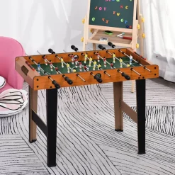 Homcom - Futbolín madera y negro