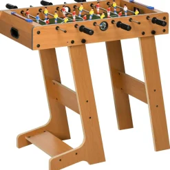 Homcom - Futbolín plegable 69 x 37 cm