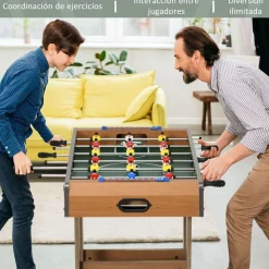 Homcom - Futbolín plegable 69 x 37 cm