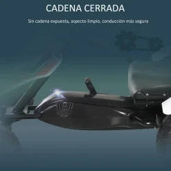 Homcom - Go Kart infantil pedales