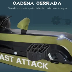 Homcom - Go-Kart a pedales para niños* Vehículos De Batería O A Pedales