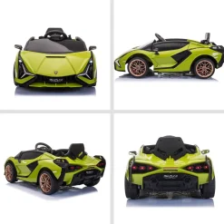 Homcom - Lamborghini SIAN eléctrico verde
