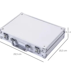 Homcom - Maletín de poker profesional