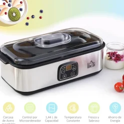 Homcom - Maquina para hacer Yogures* Figuras De Acción