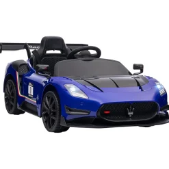 AIYAPLAY Homcom - Maserati GT2 eléctrico Azul con mando
