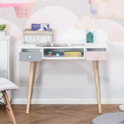 Homcom - Mesa de escritorio infantil* Estilo De Vida