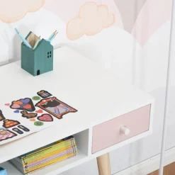 Homcom - Mesa de escritorio infantil* Estilo De Vida