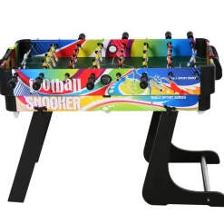 Homcom - Mesa multijuegos diseño 4 en 1