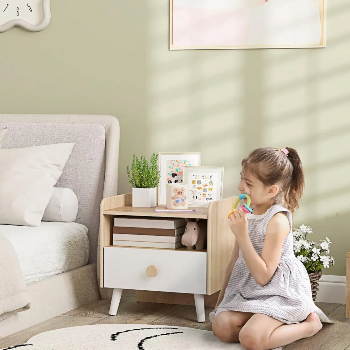 AIYAPLAY Homcom - Mesilla de noche infantil* Estilo De Vida