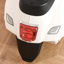 Homcom - Mini moto Eléctrica Vespa Blanco* Vehículos De Batería O A Pedales
