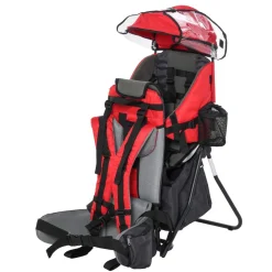 Homcom - Mochila portabebés plegable* Portabebés Y Bici·Portabebés Y Mochilas
