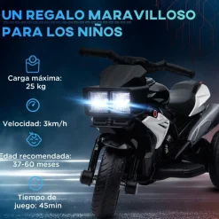 Homcom - Moto eléctrica con luz y música