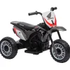 Homcom - Moto eléctrica Honda CRF450RL Gris