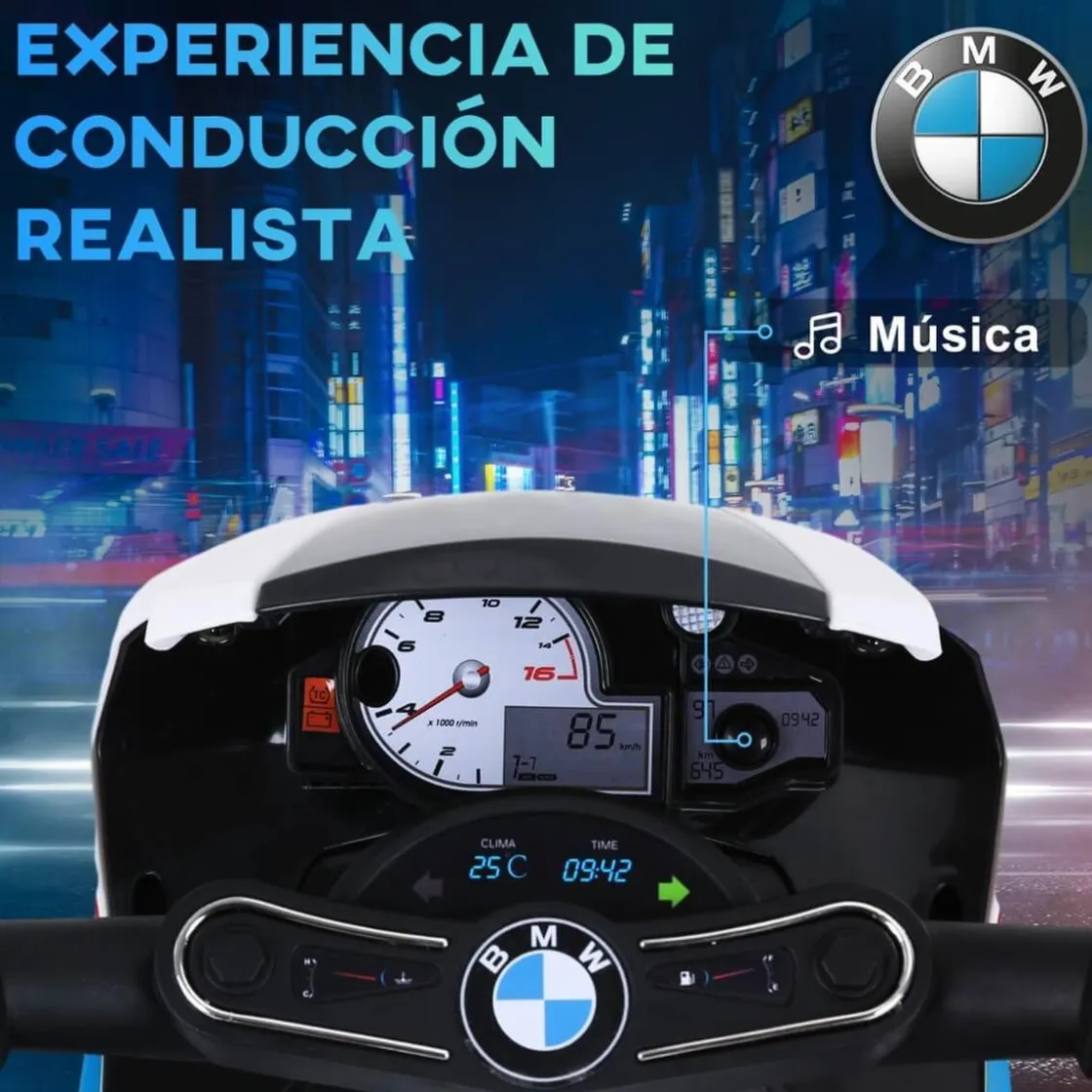 Homcom - Moto Eléctrica infantil BMW