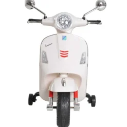 Homcom - Moto Eléctrica Infantil Blanco