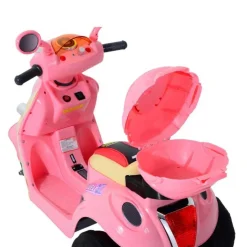 Homcom - Moto Eléctrica Infantil Tipo Triciclo* Vehículos De Batería O A Pedales