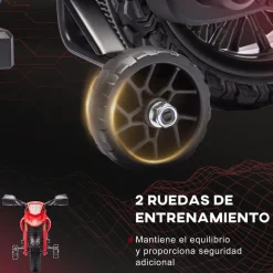 AIYAPLAY Homcom - Moto eléctrica para niños Rojo