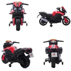 Homcom - Moto Eléctrica para Niños 6V* Vehículos De Batería O A Pedales